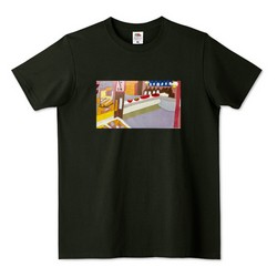 接待を伴う居酒屋『ひろ坊』特製Tシャツ サイズS(黒)