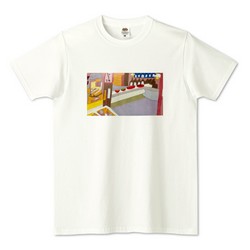 接待を伴う居酒屋『ひろ坊』特製Tシャツ サイズS(白)